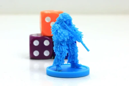 PM - Spetsnaz Sniper with Vss Rifle - 3D Printed - 28mm