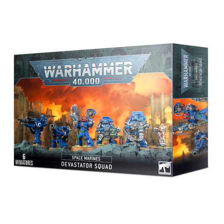 Warhammer 40K Space Marines Devastator Squad