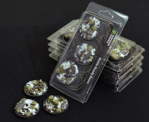 Gamers Grass: Bases Round - Winter 50mm (3 szt.)