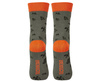 Skarpety BENNONKY Trek zielono-pomarańczowy Bennon