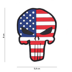 Naszywka 3D PVC Punisher USA 101 inc