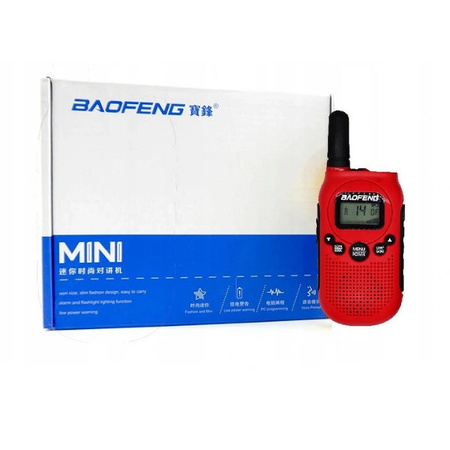Radio BAOFENG BF-T6 PMR czerwony