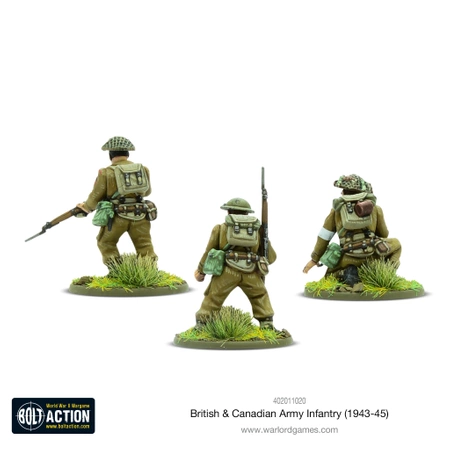 BOLT ACTION British & Canadian Army Infantry (1943-45)