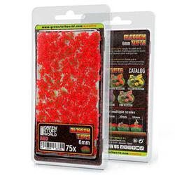 GSW - Blossom Tufts - 6mm - Red Flowers