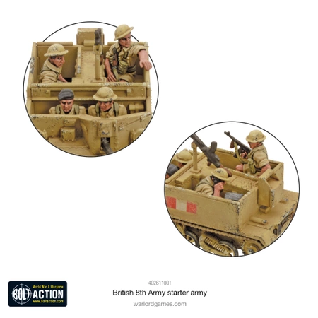 BOLT ACTION British 8th Army Starter Army