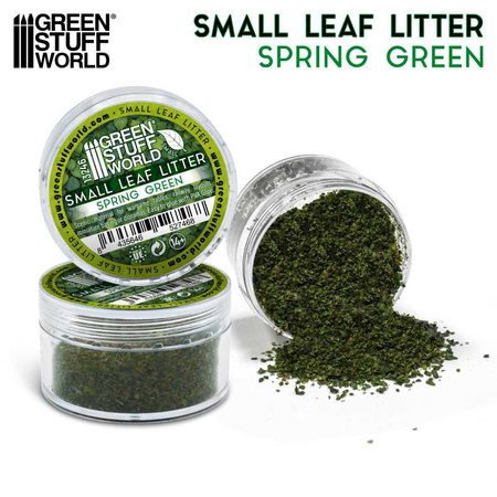 GSW - Small Leaf Litter - Spring Green