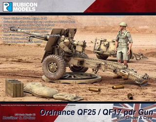 RUBICON 280115 QF25/QF17 pdr Gun