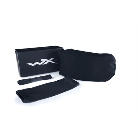 Gogle SPEAR smoke/clear matte BLACK Frame Wiley X