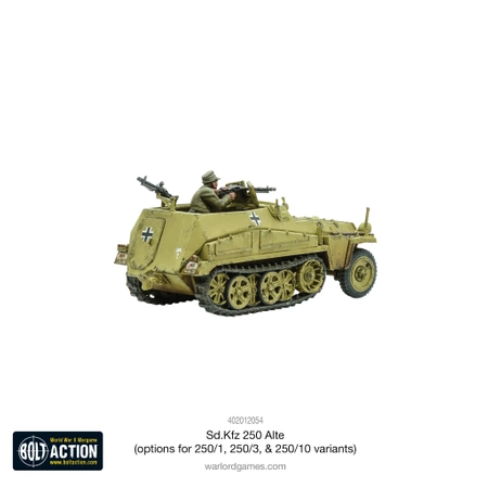 BOLT ACTION Sd.Kfz.250 (Alte) Half-Track (Options for 250/1, 250/3, 250/10)