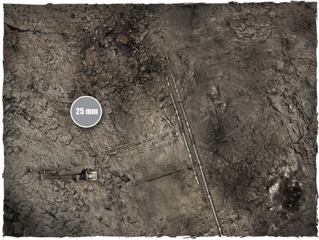 DEEP-CUT Sector Imperialis - Mousepad, 4x6 feet