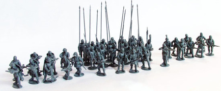 PERRY MINIATURES - Plastic ‘Mercenaries’, European Infantry 1450-1500
