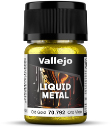 Vallejo: 70.792 - Liquid Metal - Old Gold (35 ml)