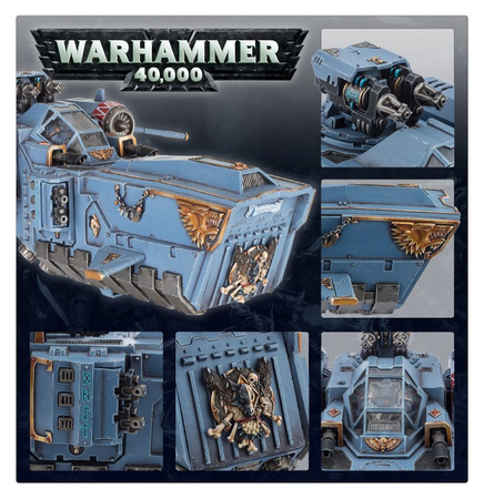 WH 40K SPACE WOLVES Stormfang Gunship