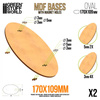 GSW - MDF Bases - Oval 170x109mm