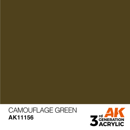 AK Interactive CAMOUFLAGE GREEN – STANDARD