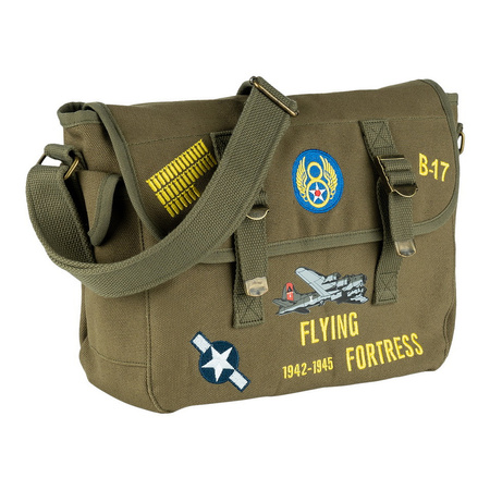 Torba na ramię z płótna B-17 Flying Fortress FOSTEX