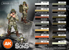 AK Interactive US AIRBORNE DIVISION, D-DAY WARGAME STARTER SET 14 COLORS & 1 FIGURE (EXCLUSIVE 101ST RADIO OPERATOR)