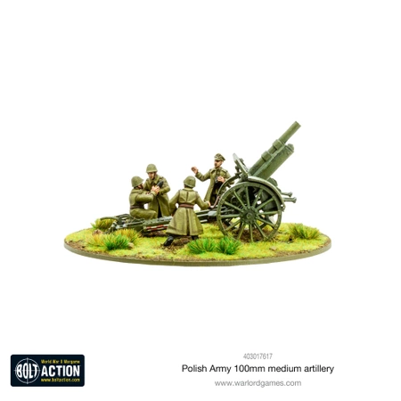 BOLT ACTION Polish Army 100mm Medium Artillery