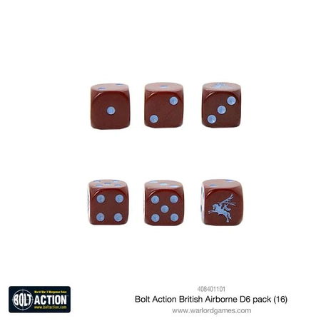 BOLT ACTION British Airborne D6 Dice
