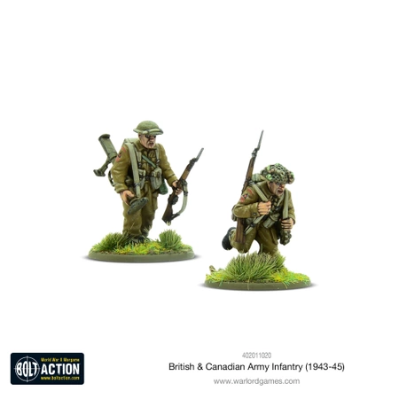 BOLT ACTION British & Canadian Army Infantry (1943-45)