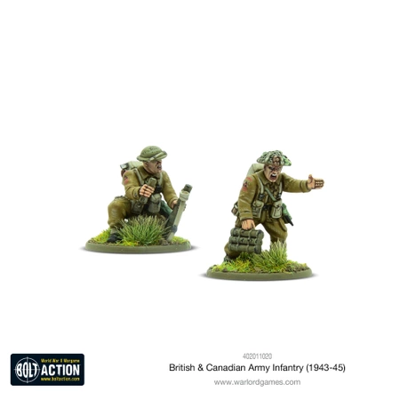 BOLT ACTION British & Canadian Army Infantry (1943-45)