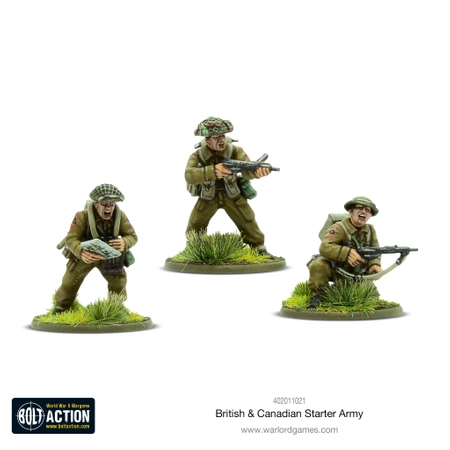 BOLT ACTION British & Canadian Army (1943-45) Starter Army