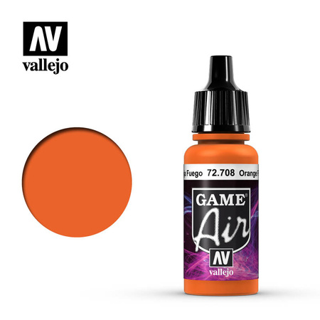 Vallejo Game Air 72708 Orange Fire