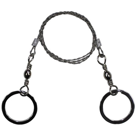 Piła druciana z 2 pierścieniami MFH