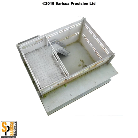 SARISSA PRECISION - Secure Compound Scenery Set (28mm)