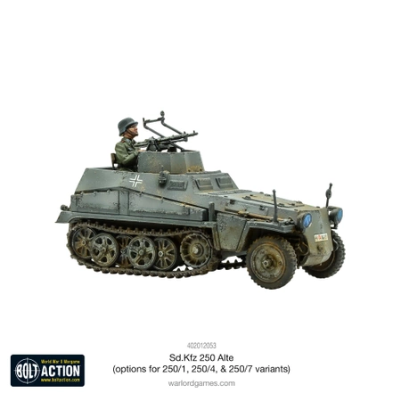 BOLT ACTION Sd.Kfz 250 (Alte) Half-Track (Options for 250/1, 250/4, 250/7)