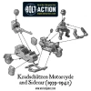 BOLT ACTION Afrika Korps Kradschutzen Motorcycle And Sidecar