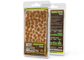 GSW - Static Grass Tufts 12 mm - Dry Brown