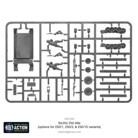 BOLT ACTION Sd.Kfz.250 (Alte) Half-Track (Options for 250/1, 250/3, 250/10)