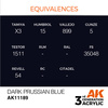 AK Interactive DARK PRUSSIAN BLUE – STANDARD