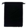 GSW - LARGE Velvet Black Pouch with Drawstrings