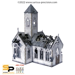 SARISSA PRECISION - DESTROYED VILLAGE CHURCH