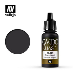 Vallejo: 73.201 - Game Color - Wash - Black (18 ml)