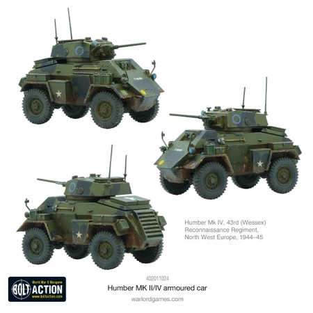 BOLT ACTION Humber MK II/IV Armoured Car