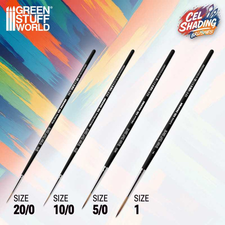 GSW - Synthetic Cel Shading Brushes Pack x4