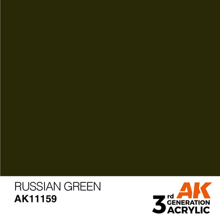 AK Interactive RUSSIAN GREEN – STANDARD