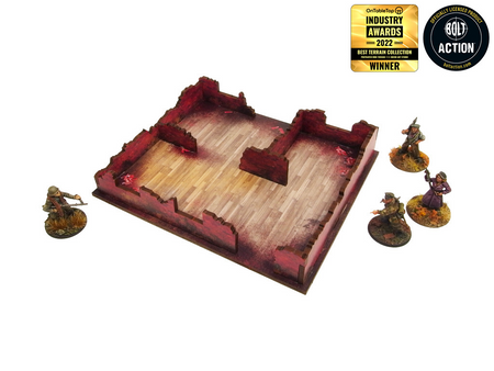 MICRO ART - WW2 NORMANDY TOWNHOUSE 3 (28MM)