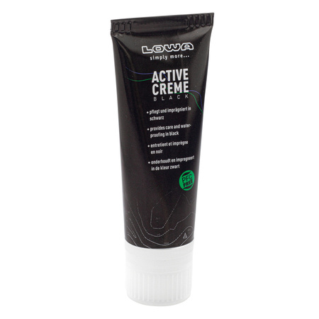 Krem do pielęgnacji obwia Lowa Active Creme PFC free 75ml Czarny