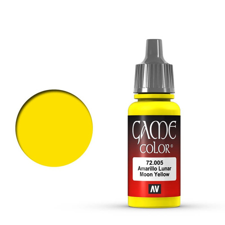 Vallejo: 72.005 - Game Color - Moon Yellow (18 ml)