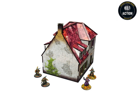 MICRO ART - WW2 NORMANDY FARMHOUSE (28MM)