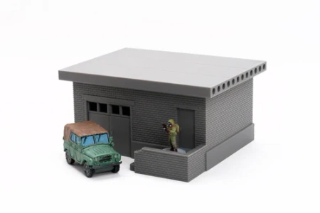 PM - Soviet Mid Size Utilities Shed - Zona Alfa / Cold War in the East - 3D Printed - 28mm