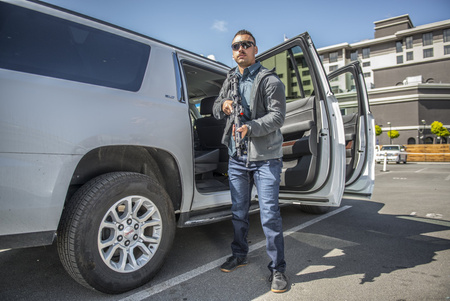 Spodnie GREYMAN TACTICAL JEANS Slim Denim Mid Dark Blue Helikon-Tex