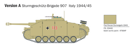 ITALERI Stug III - Sturmhaubitze 105