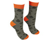 Skarpety BENNONKY Trek zielono-pomarańczowy Bennon
