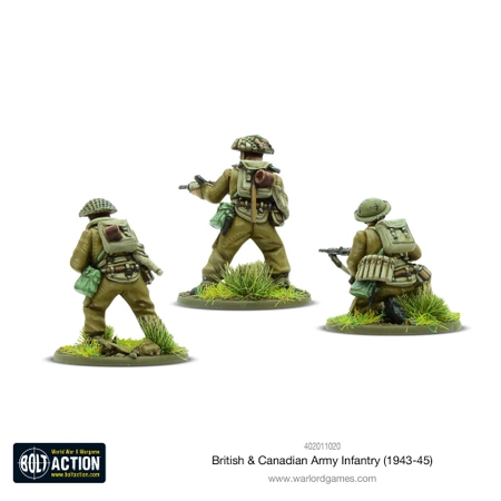 BOLT ACTION British & Canadian Army Infantry (1943-45)