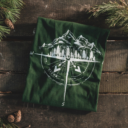 Koszulka RÓŻA WIATRÓW czarna L TIGER WOOD